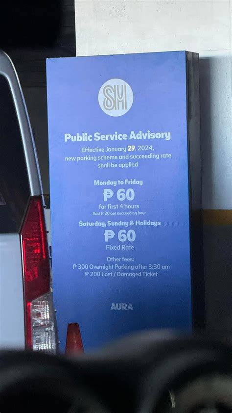 Parking fee hike in BGC : r/Gulong .